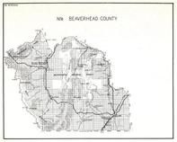 Beaverhead County - North, Bannack, Dillon, Argenta, Bond, Polaris, Hecla, Glendale, Elkhorn Mines, Montana State Atlas 1950c